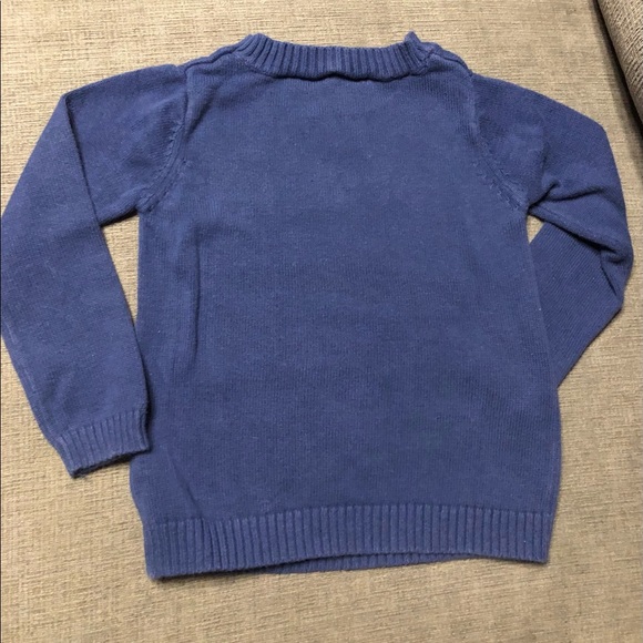 Carter’s adorable navy and pink heart sweater 3T - Picture 4 of 4
